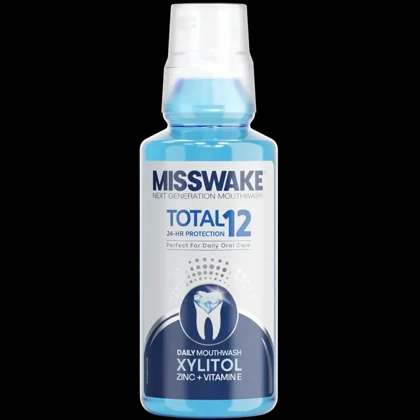 دهانشویه میسویک MISSWAKE مدل Total 12 با حجم 400 میلی لیتر