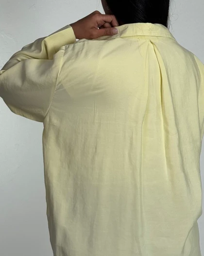 شومیز سیلک پشت پیلی کد 500475