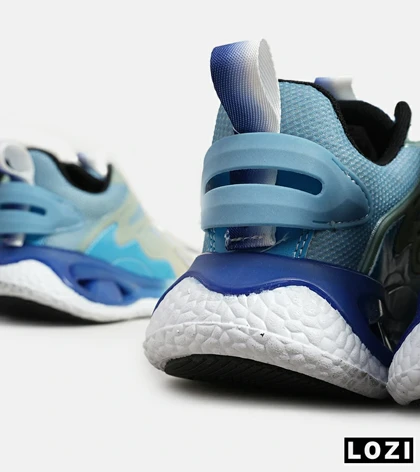 کفش کتانی مردانه آبی سفید ADIDAS Customize Run