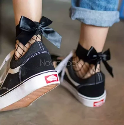 جوراب پاپیونی مشکی