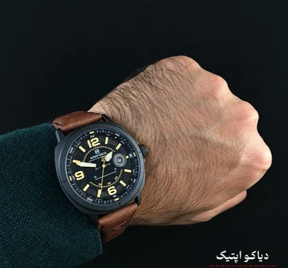 ساعت مچی اورجینال مردانه برند نیوی فورس مدل NF8078 چرمی