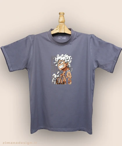 تیشرت مردانه و زنانه طرح وان پیس شخصیت جوی بوی کد 971