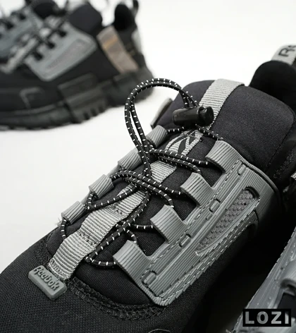 کفش کتانی مشکی طوسی ریباک Reebok Zig Kinetica 2.5 Edge