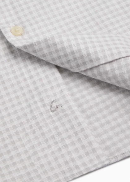 پیراهن طرح دار لینن 2510129