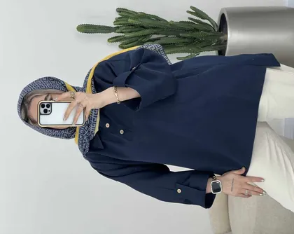شومیز جلو بسته دو دکمه(70)کد3493