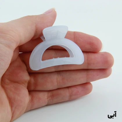 کلیپس دخترانه مدل صخره ای کوچک دو رنگ