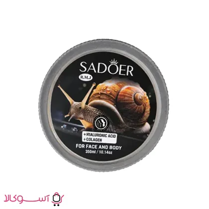 ژل اسکراب جوانساز سادور مدل Snail حجم 350 میل