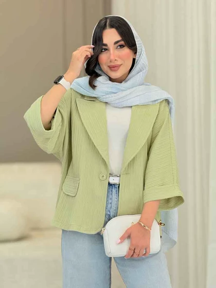 مانتو کتی تک دکمه بهناز