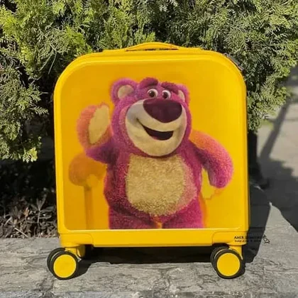 چمدان سه بعدی بچگانه طرح خرسی