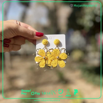 گوشواره حصیری بهار و تابستان کد gh189