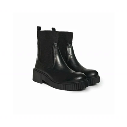 نیم بوت زنانه استرادیواریوس مدل Stradivarius Flat Ankle Boots - BTB95_2