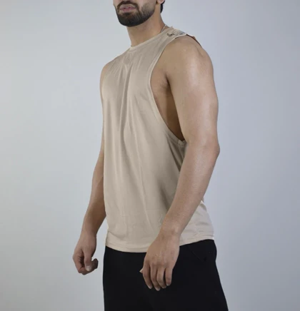 رکابی اور سایز مردانه فیتنس پارتنر مدل 1311 کرم