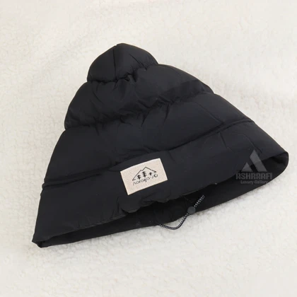 کلاه پافر Puffer Beanie Hat HA209