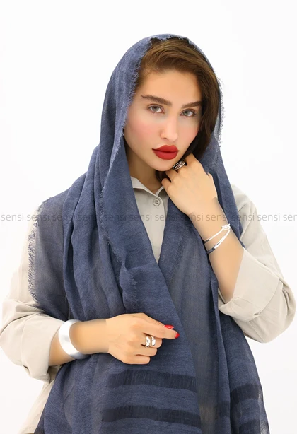 شال نخی لینن