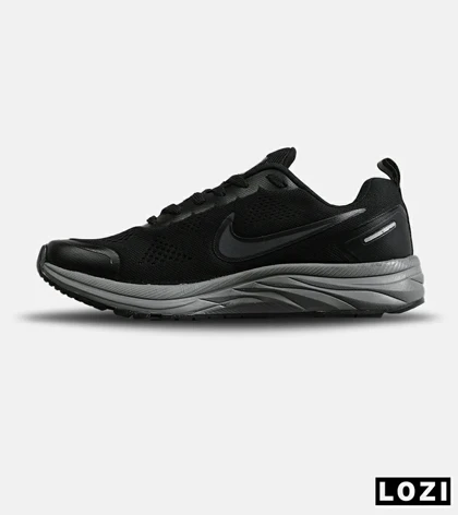 کفش کتانی مردانه و زنانه مشکی طوسی Nike Zoom X مدل 7985
