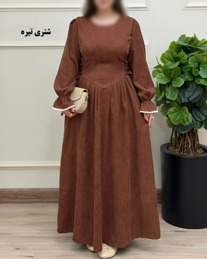 پیراهن مانتویی بغل گت