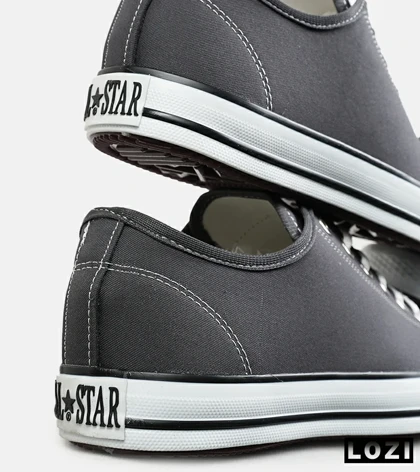 کفش کتانی مردانه و زنانه طوسی All STAR مدل 7082