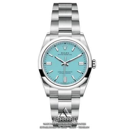 ساعت رولکس Rolex Perpetual light blue 02