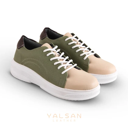 ست کیف و کفش زنانه چرم یلسان مدل نلین کد 958-RASHEL-MC