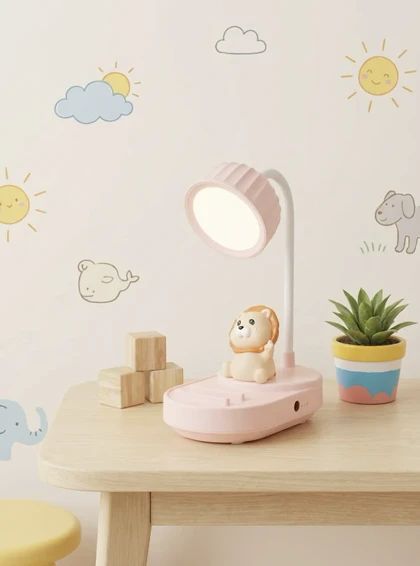 چراغ مطالعه فانتزی طرح خرس تراش دار