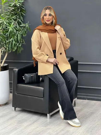 مانتو مازراتی دو دکمه