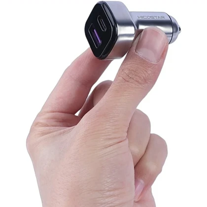 شارژر فندکی فست شارژ هایکو استار Hicostar مدل HS-CC33 توان 48 وات