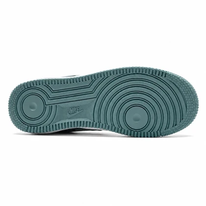 کفش و کتانی زنانه و مردانه مدل نایک NIKE AIR FORCE رنگ کرم سبز کد 30050
