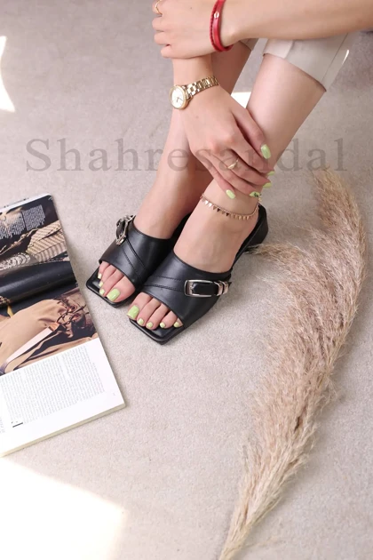 کفش صندل زنانه پاشنه‌دار کد 812
