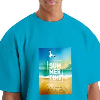 تیشرت مردانه اورسایز Summer 1991 مدل TS1974
