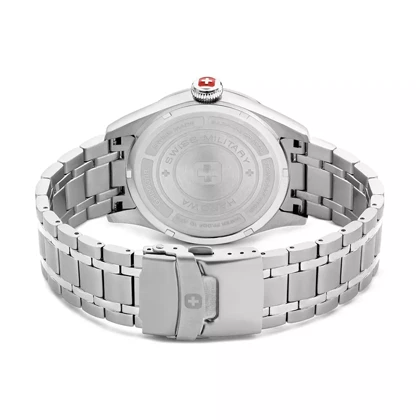ساعت مچی مردانه سوییس میلیتاری فلزی صفحه سبز SMWGH0000803