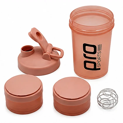 شیکر ورزشی پرو اسپورتز Pro Sports ظرفیت 600ml سه کاره