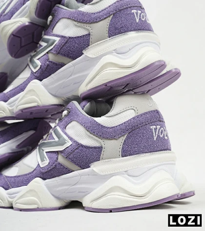 کفش کتانی زنانه بنفش سفید طوسی NEW BALANCE 9060