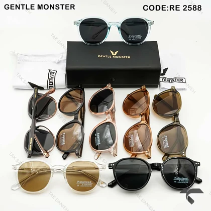 عینک نایت ویژن جنتل مانستر RE2588-2 قهوه ای پلاریزه GentleMonster-9892-U