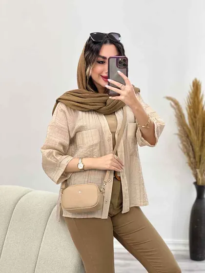 شومیز دو جیب دیما
