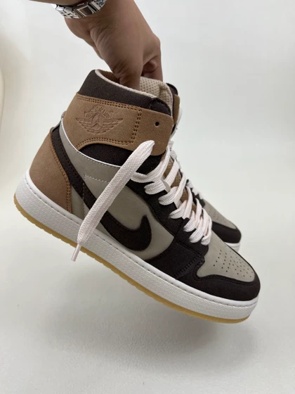کتانی ساق‌دار زنانه نایک جردن 1 | کتانی ساق‌دار زنانه نایک جردن 1 nike jordan1 کد 912 کد 265