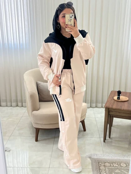 ست زنانه و دخترانه پاییزه اسپرت بیرونی کد 468