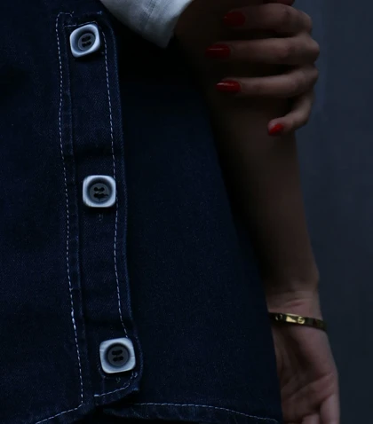 وست بغل دکمه Pinki 3318 در دو رنگ