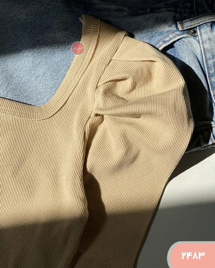 تیشرت یقه خشتی 2483