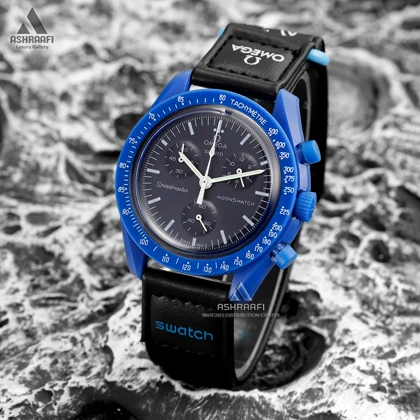 ساعت امگا سواچ نپتون Omega x Swatch Speedmaster NEP-M