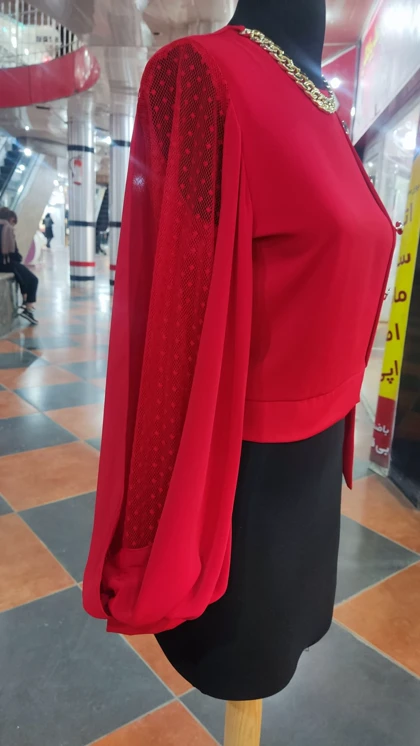 کراپ دخترانه الیزه کد 650