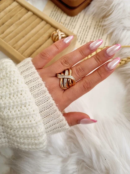 انگشتر طرح طلا نمادار ژوپینگ