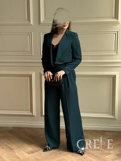 کت شلوار و تاپلکس سه تیکه