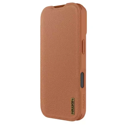 قاب چرمی کلاسوری آیفون 17 نیلکین Nillkin Qin Pro Leather