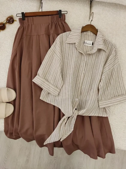 شومیز زنانه گره‌ای دلنیا