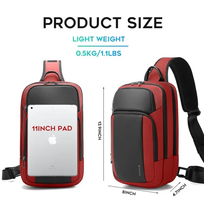 کیف بادی بگ اورجینال بنج مدل BANGE - BG7795