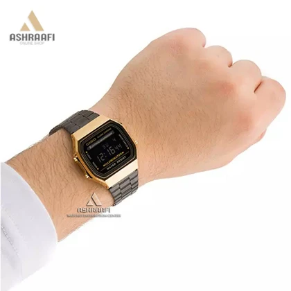 ساعت کاسیو نوستالژیک Casio A168WEGB-1B