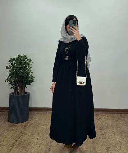 پیراهن مانتویی بلند آیناز 2 (ارسال رایگان)