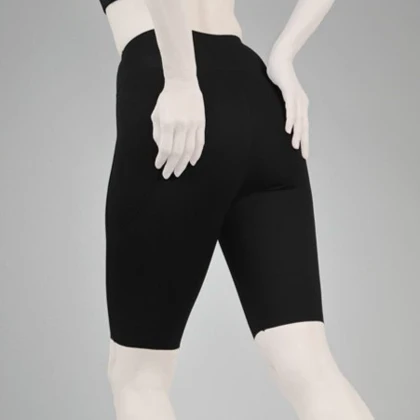 بایکر ورزشی زنانه جیم شارک مدل 775 مشکی