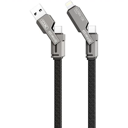 کابل شارژ 4 در 1 ایکس او مدل XO-NB290 توان 60W و طول 1m