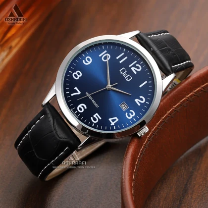 ساعت کیو اند کیو صفحه سورمه ای Q&Q A44A-005PY